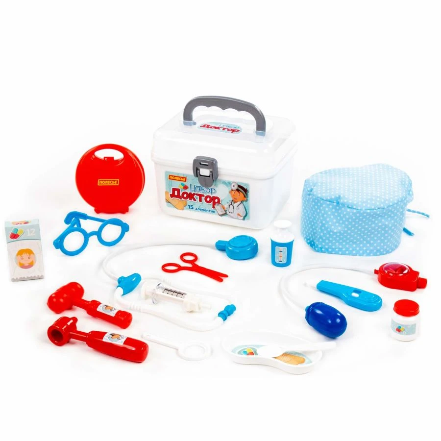 Doctor's Set No. 16 (15 elements) (in a suitcase), Article No. 92441