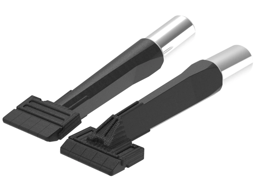 Reinforced chisel with carbide inserts PT.50.364.000.00