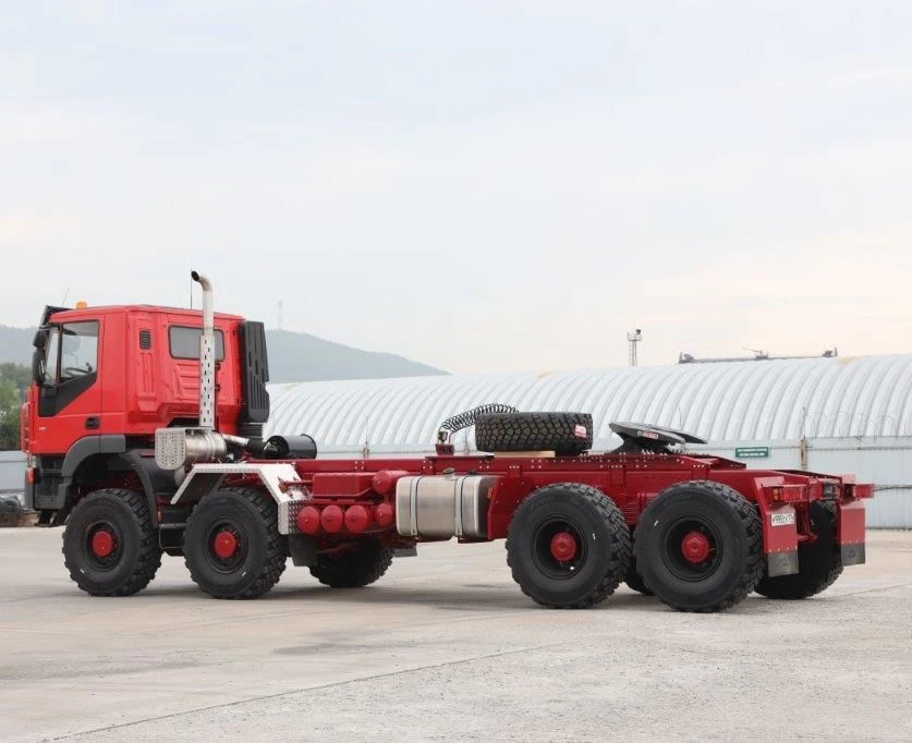 TRACTOR UNIT AMT N.V. 732911, Wheel configuration 8x4 (Russian components: Cab 5801306459, Frame 33000074364, painting ka