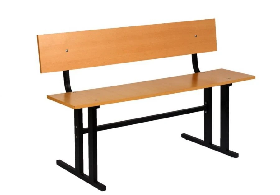 Bench LO4 with backrest