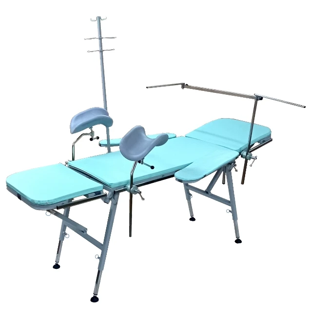 Medical folding therapeutic table with accessories according to TU 32.50.30-009-09442403-2023, variant of execution: Dressing ta