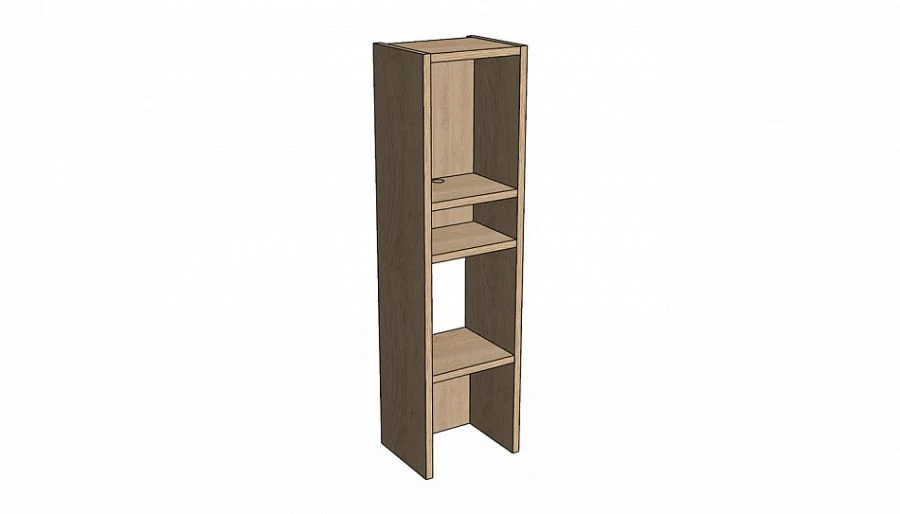 Open section for pouffe, mini-bar, safe "MNS OS 1"