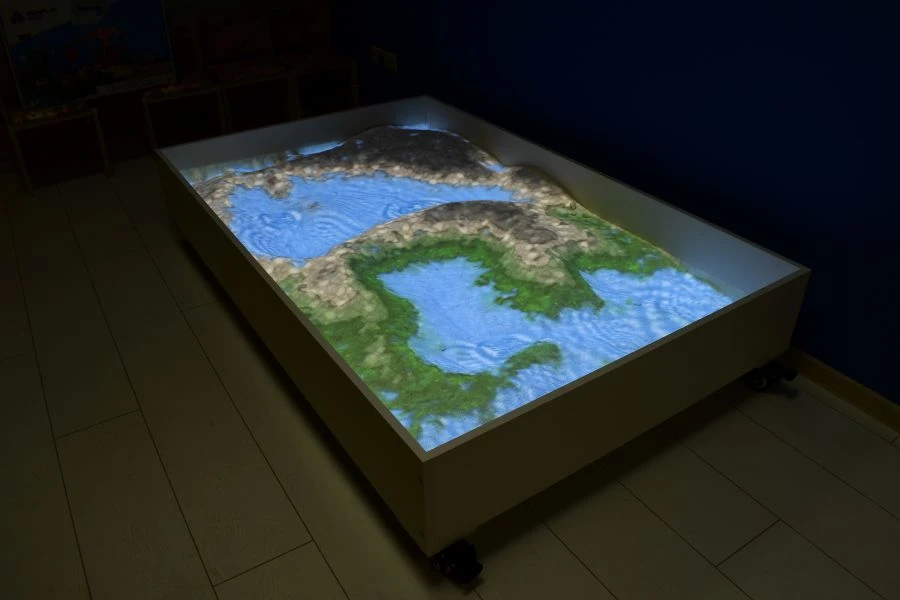 Ronplay Kids 3in1 RsB 4 full interactive complex with two kinds of interactive floor and sandbox function