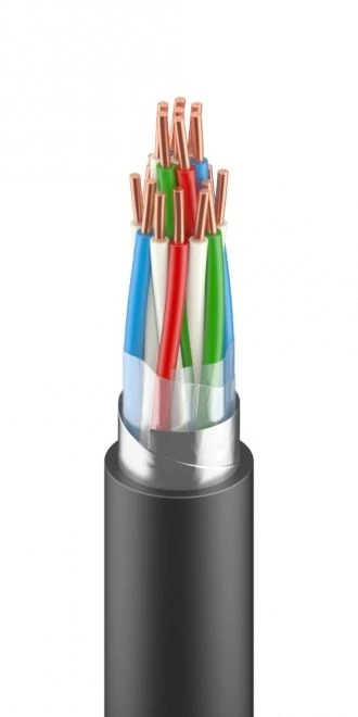 Cable for signalling and interlocking with polyethylene insulation in plastic sheath, mark SBVGE