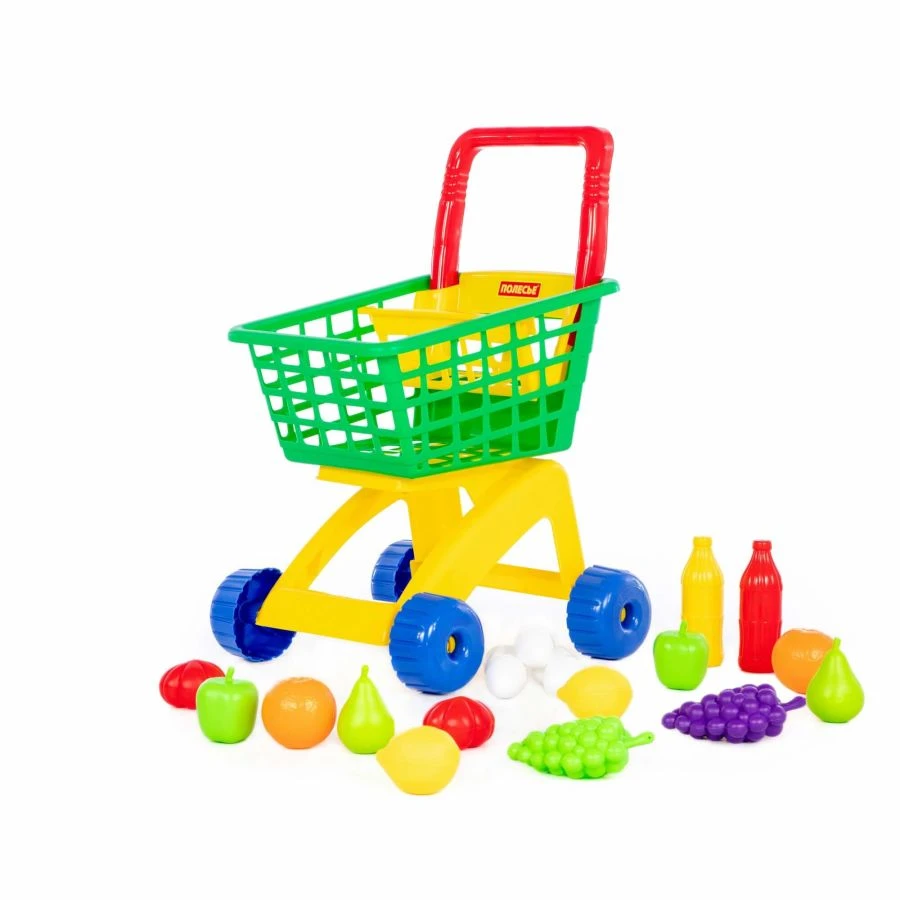 Market Trolley + Food Set No. 6 (19 elements), Article No. 61904