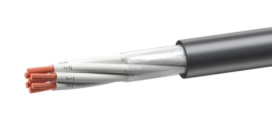 Flexible control and monitoring cable KUGVVVng(A)-LS