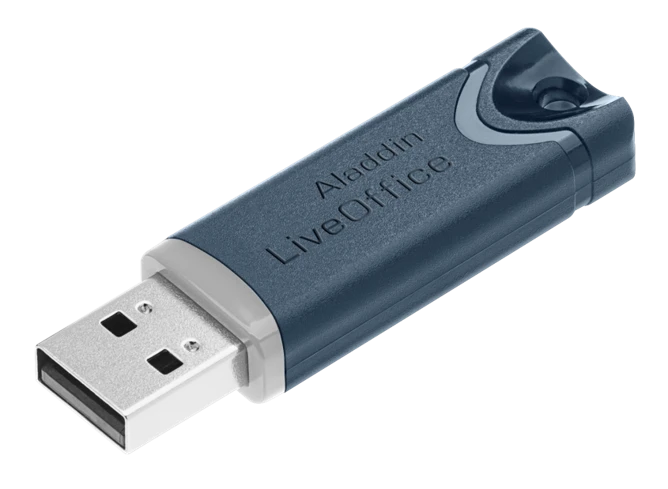 Secure remote working tool Aladdin LiveOffice, ALDE.467669.011-12.01, version 12.01, admin media