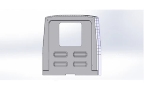 AP 4208-5303106 SB Front panel assembly