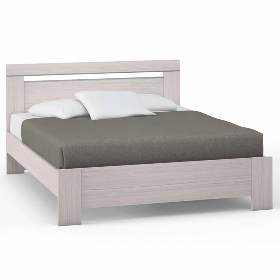 "Rimini Ice" AP4-02.CG, Bed 1.5 twin (1400 mm) from the modular furniture set Rimini Ice