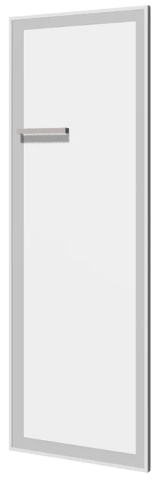 MAGNA Swinging door to narrow shelving unit / glass, Art. MDU 07