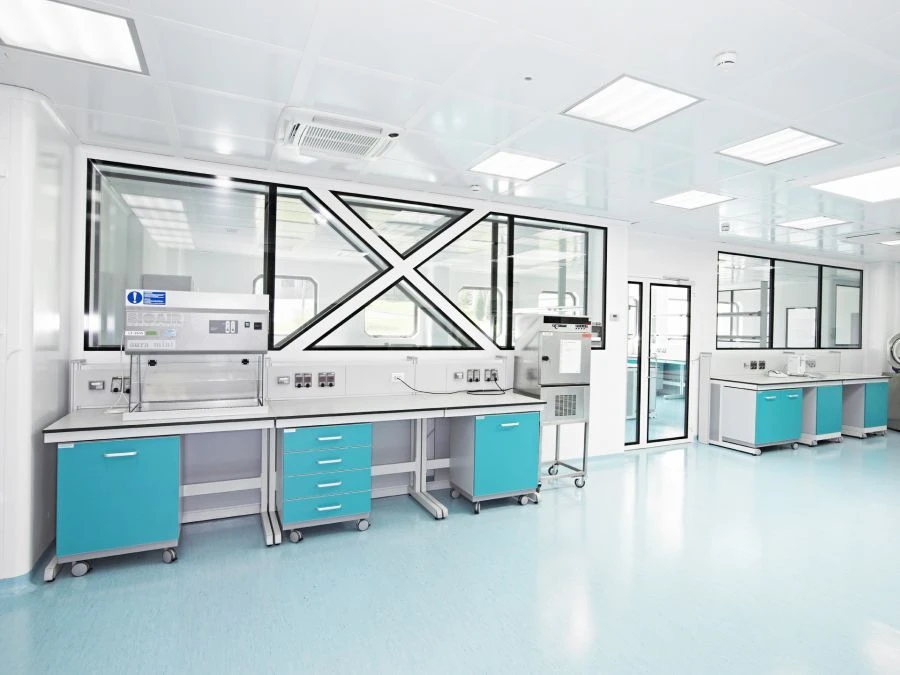Electrostatic hermetically sealed clean room module of ELECTROGARANT system EG