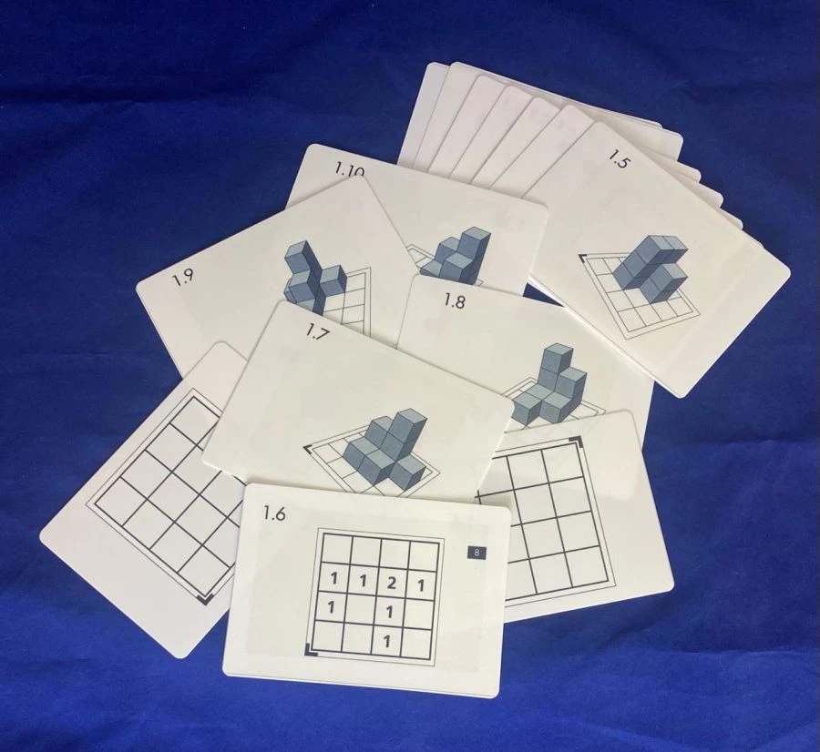 Task cards for wooden unpainted cubes #1