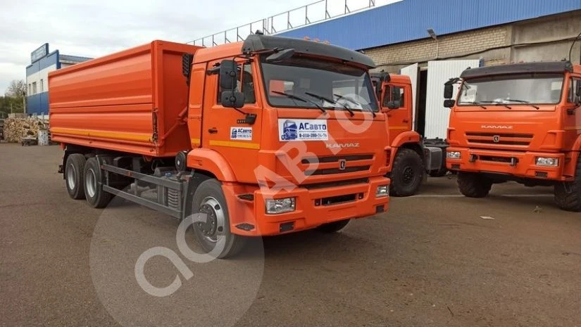 Dumper truck on KamAZ 65117 chassis of modification 338228