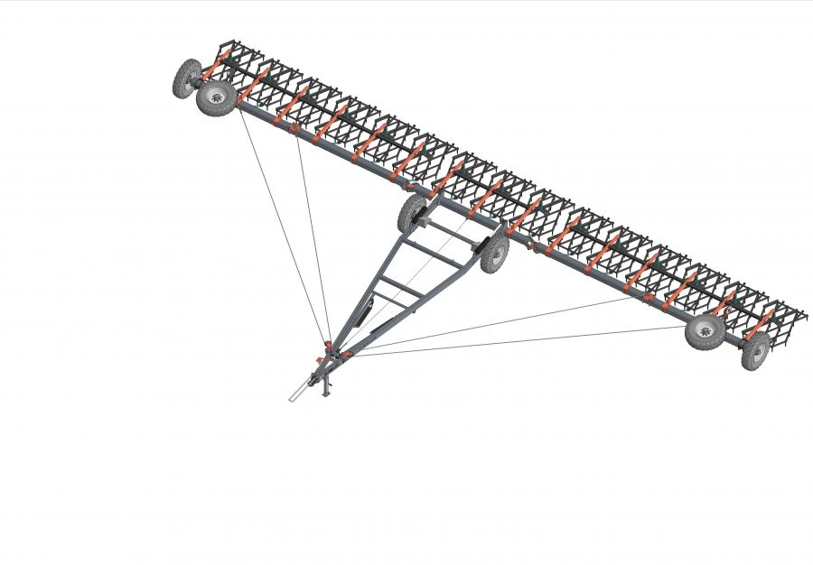 Medium tooth harrow BSZ-15