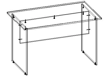 Front table TV-ASPR-2.12.01