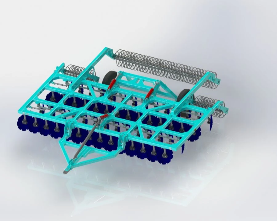 BDM-6x4P disc harrow (Sura-6x4P)