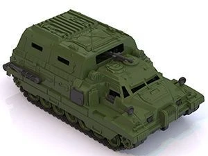 All-terrain vehicle "Strazh" with bunker