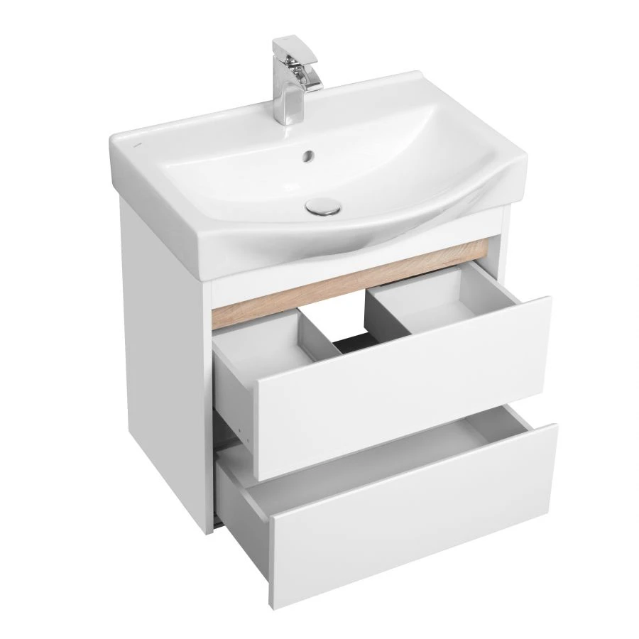 Cabinet under sink Aquaton Norton 65 white 1A248801NT0101.A248.8.01N.T01.0