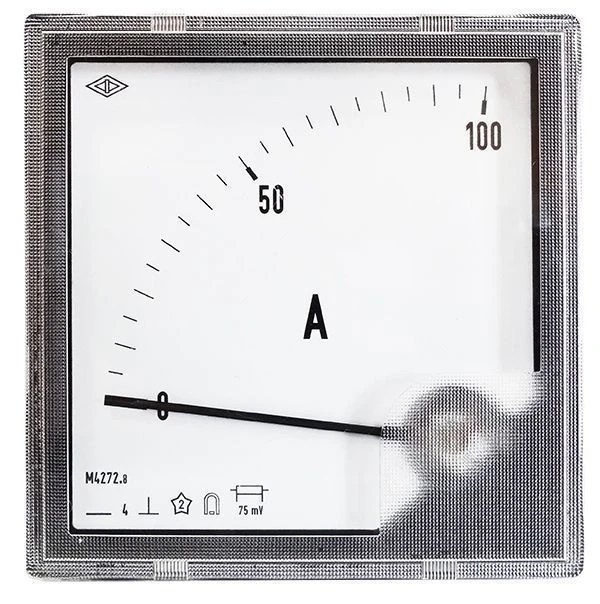 Microammeter, milliammeter, ammeter and panel voltmeter: version M4272.8