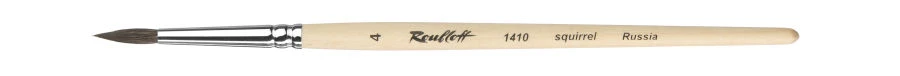 Squirrel natural hair round fine art brush