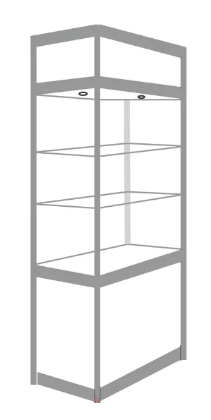 Showcase tall RL 07/04