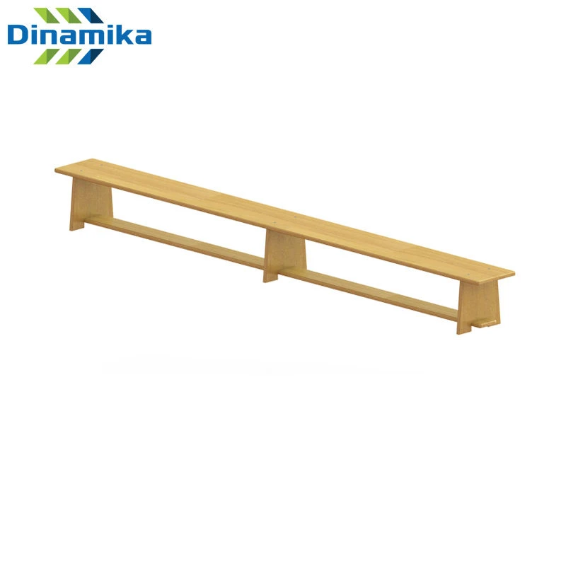 Gymnastic bench made of plywood (plywood legs)