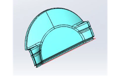 5299-40-5102010 Front right front arch moulding