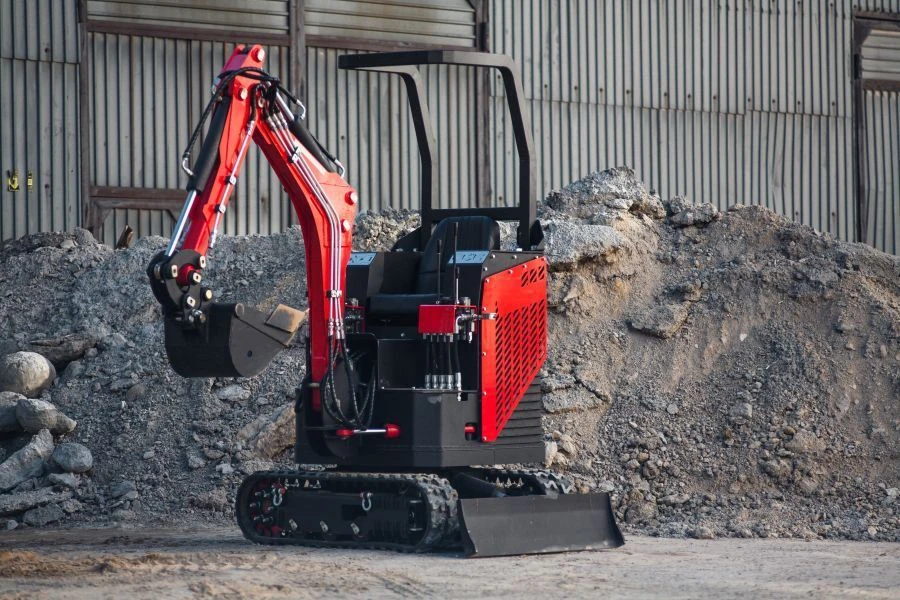 Self-propelled single-bucket excavator RED RBH 15