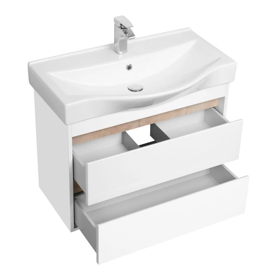 Cabinet under sink Aquaton Norton 80 white 1A248901NT0101.A248.9.01N.T01.0