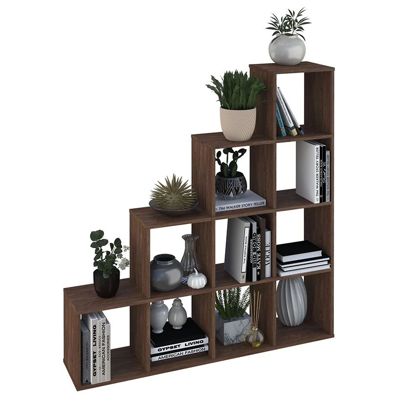 Polini Home Smart Cascading 10-piece shelving unit, vintage, Article ID 0001697.76
