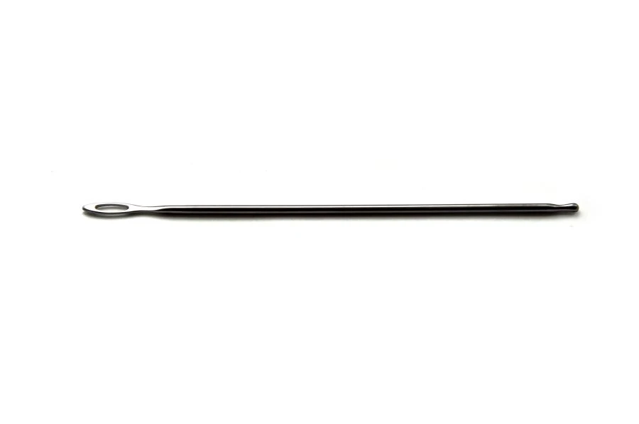 Surgical button probe with 3 mm ear, length 160 mm
