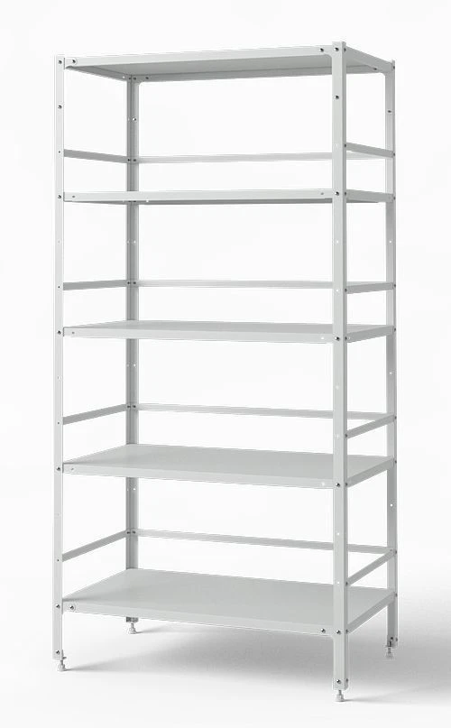 Laboratory shelving unit with stoppers ST-13