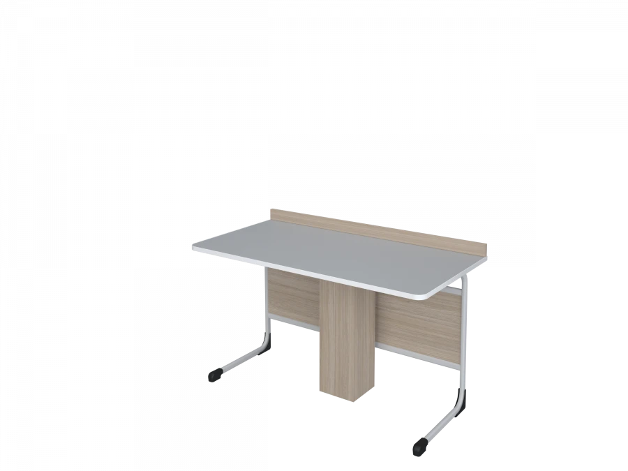 Pupil's table two-seater physical without socket AGAT 01.09.13