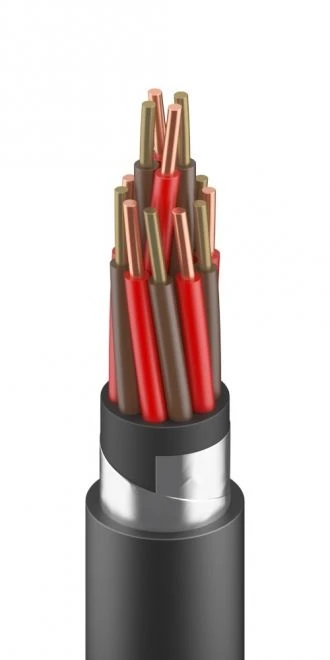Flame retardant, non-combustible, low smoke and gas emission cable, KMTVEVng(A)-FRLS grades.
