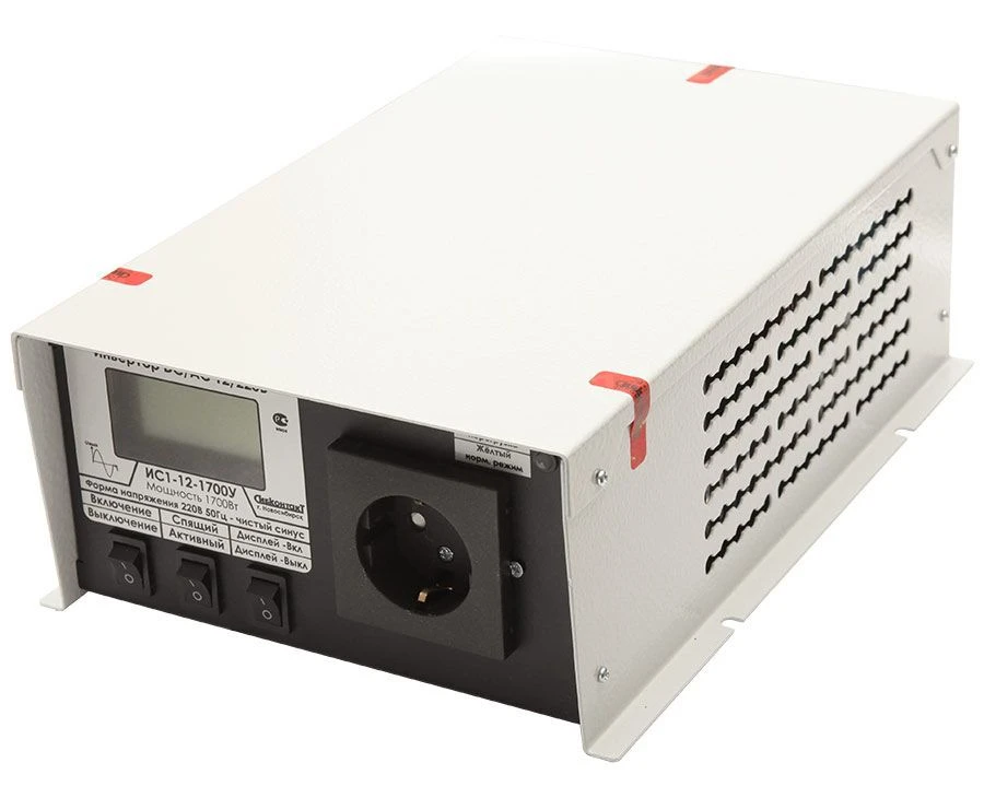 Inverter IS1-12-1700U DC/AC 12/220V 1700W voltage converter