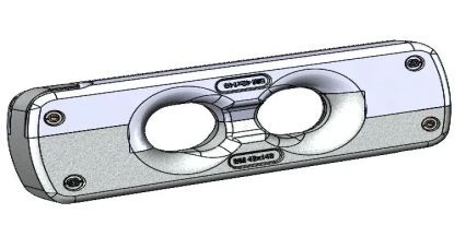 Wormhole link, type: VT, standard size 38x137, MT/T 99-1997, Q/Red 02-2023
