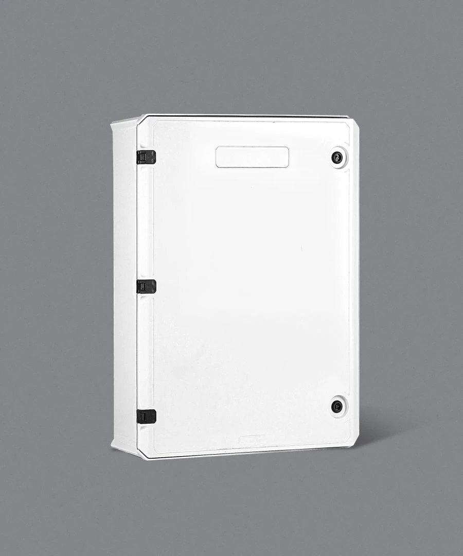 Hinged glass-fibre-filled enclosure (Cupboard KAZ COM 608025)