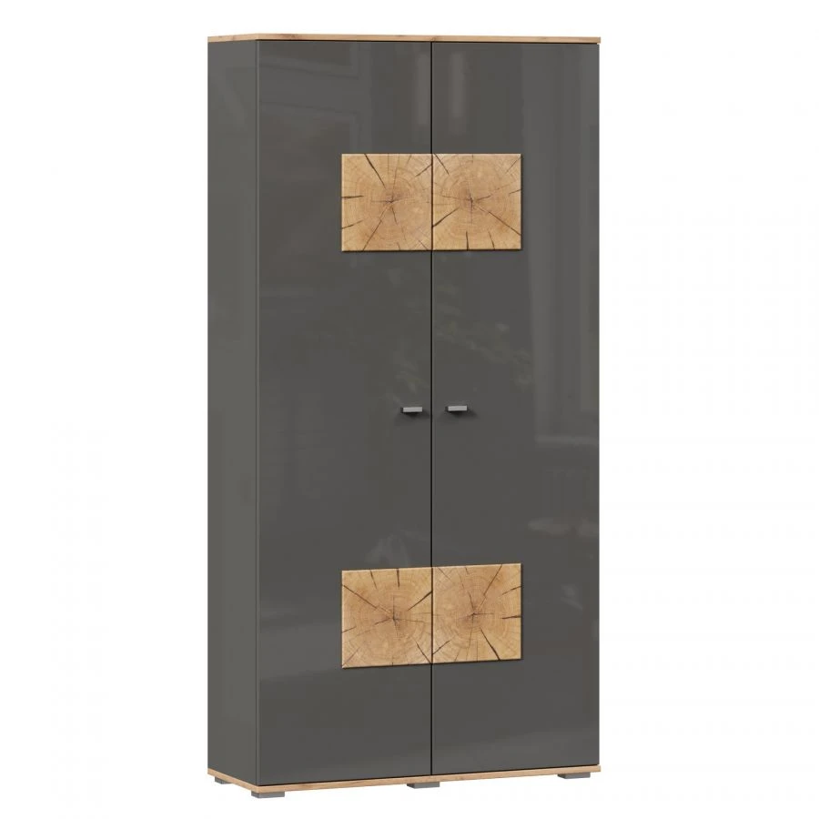 Fiji LD.659150.000 Double-leaf wardrobe (Oak Gold/Antracite )