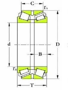Double row tapered roller bearing 97936HLM