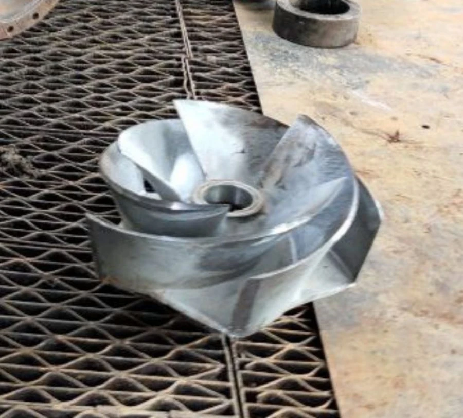 Impeller of pump EGGER type EO 10-400 SG4 LB6B ARVC.723545.001