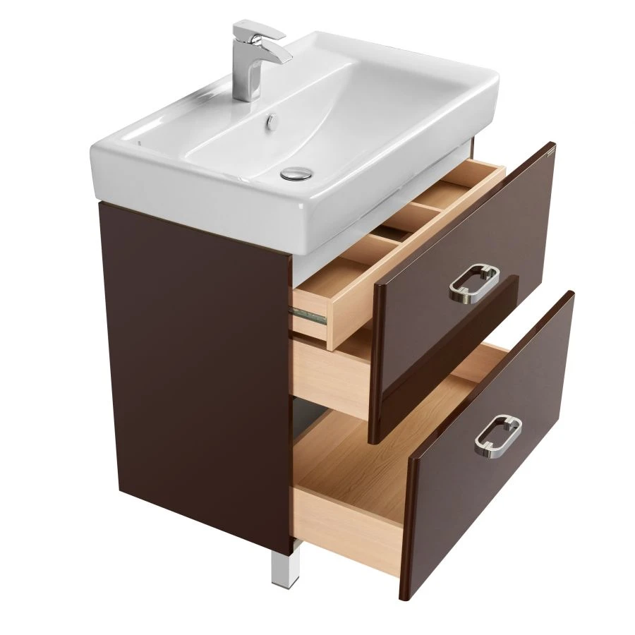 Cabinet under sink Aquaton Amerina 80 H dark brown 1A169401AM4301.A169.4.01A.M43.0