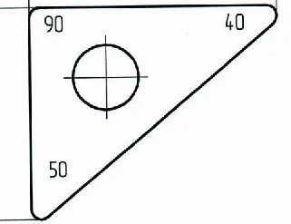 Template angle gauge, article no. 322.034