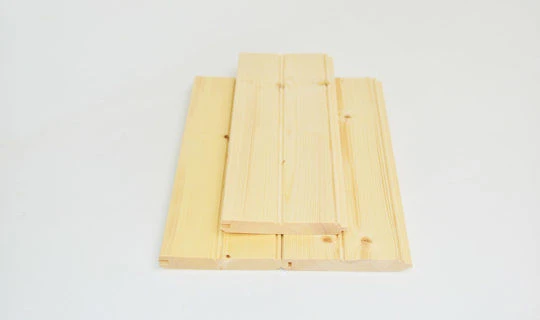 Planed Spruce Lumber Boards for Construction and Finishing