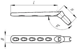 DBV plate with o/k (2...16 pins, length 50...273mm, 135gr.,140gr.,145gr. grooves 6,7)