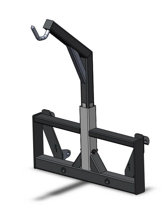Replacement working device for KUHN(TURS) loaders: device for loading soft containers KUHN(TURS)-2000-10-01.