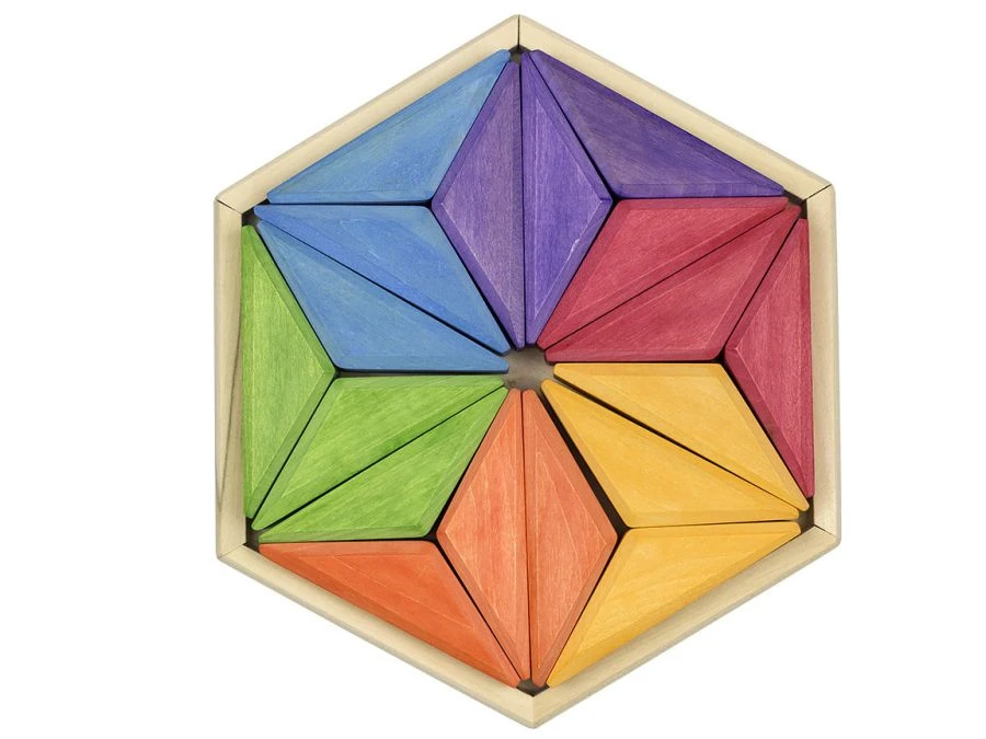 Wooden construction set "Goethe's Star" 13018