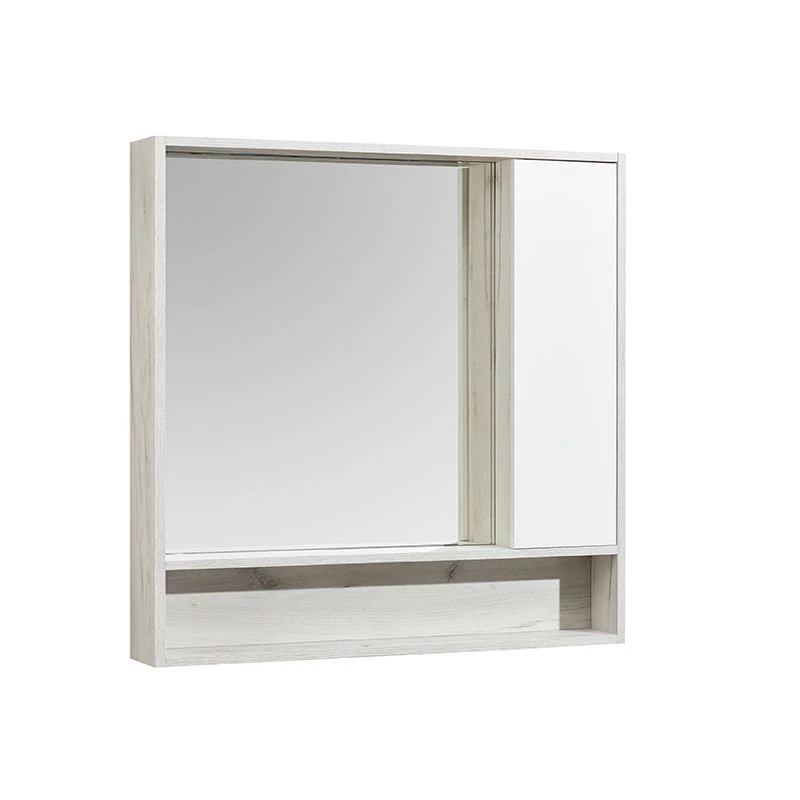 Mirror cabinet Aquaton Fly 100 white, oak Kraft 1A237802FAX101.A237.8.02F.AX1.0