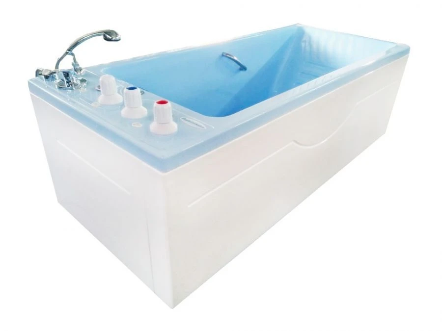 Hydrotherapeutic bathtub "OCCERVILLE", modification - hydro/aeromassage with PDM with chromolamp: PDM/G16/A16/X