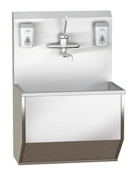 Medical hanging sink according to TU 32.50.30-020-69573749-2021, article number DM-6-111-01