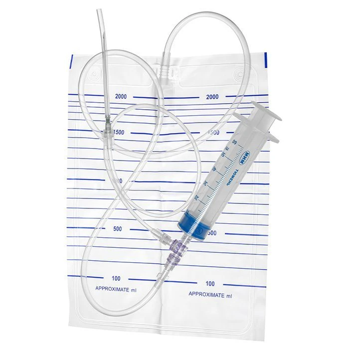 Set for pleural cavity drainage, version 2